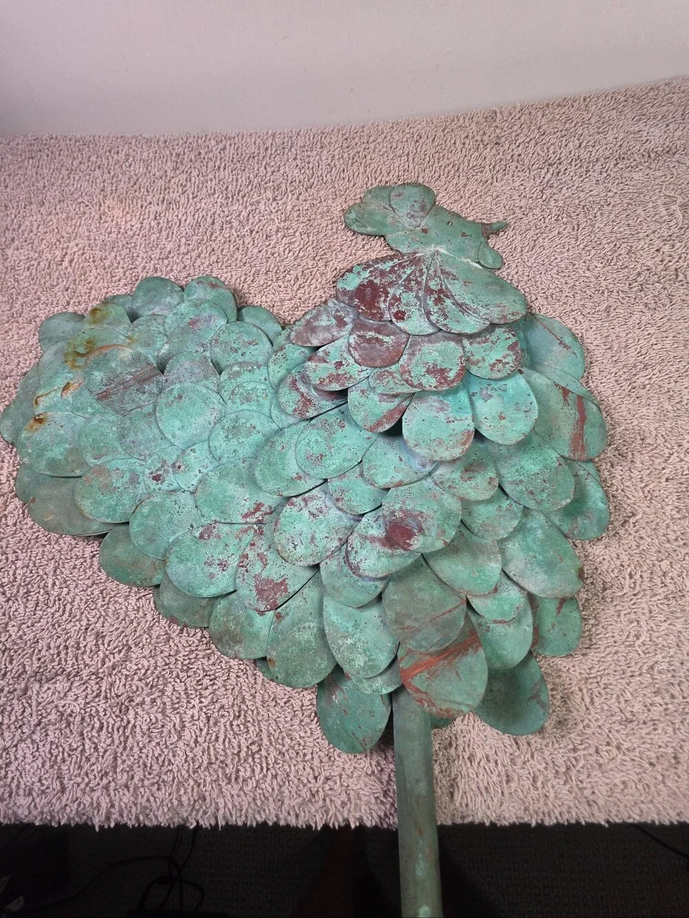 N/A metal rooster